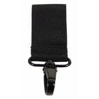 Porte-clés MFH - noir - crochet métallique