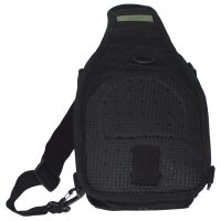 MFH Schulter-Umhängetasche - MOLLE - schwarz