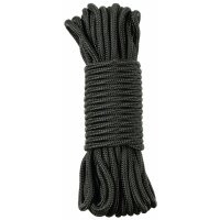 MFH corde - noir - 9 mm - 15 mètres