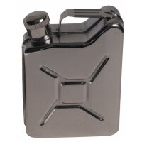 MFH Taschenflasche - Kanister - Edelstahl - 6 OZ - 170 ml