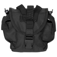 MFH Sacoche pour gourde - MOLLE - noir