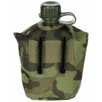 Gourde en plastique MFH US - 1 l - housse - M 95 CZ...