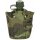Gourde en plastique MFH US - 1 l - housse - M 95 CZ camouflage - sans BPA