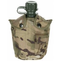 MFH US Plastikfeldflasche - 1 l - Hülle -...