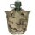 Gourde en plastique MFH US - 1 l - housse - opération-ca. - BPA-free