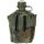 MFH US Plastikfeldflasche - 1 l - Hülle - woodland - BPA-frei