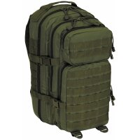 MFH US Rucksack - Assault I - Basic - oliv