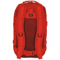 MFH US Rucksack - Assault I - Basic - rot