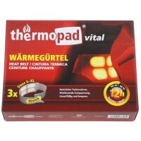 Ceinture chauffante MFH - Thermopad - paquet de 3 - usage...