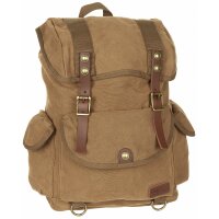 PURETRASH Rucksack - Canvas - PT - braun