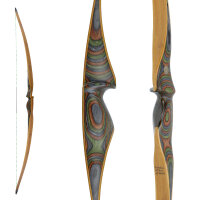 JACKALOPE - Tourmaline - 68 pouces - Arc long - 25-50 lbs