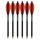 Flèches darbalète en carbone | X-BOW FMA - 6,5 pouces - pack de 6