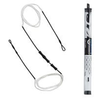 CORE Recurvebogensehne mit Fingerschutz - 54-70 Zoll