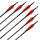 Komplettpfeil | SKYLON Empros - 3K Carbon - ab Werk befiedert - 6er Pack