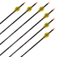 Komplettpfeil | SKYLON Maverick - 3K Carbon - ab Werk befiedert - 12er Pack