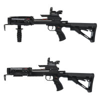 [SET] X-BOW FMA Supersonic XL - 120 lbs / 330 fps - Arbalète pistolet avec tige triangulaire, Red Dot & Flèches darbalète