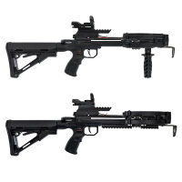 [SET] X-BOW FMA Supersonic XL - 120 lbs / 330 fps - Arbalète pistolet avec tige triangulaire, Red Dot & Flèches darbalète