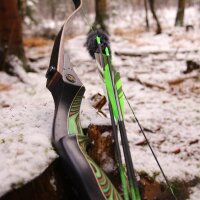 DRAKE ARCHERY ELITE Green Goblin - 60 pouces - 30-50 lbs - Arcs recurves T/D