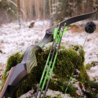 DRAKE ARCHERY ELITE Green Goblin - 60 pouces - 30-50 lbs - Arcs recurves T/D
