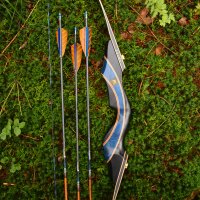 DRAKE ARCHERY ELITE Blue Royal - 60 pouces - 20-60 lbs -...