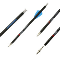 SPHERE 3K Xtreme - 7,5 pouces - Flèches darbalète en carbone - fait main - pour Cobra System Adder, R9, R10