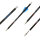 SPHERE 3K Xtreme - 7,5 pouces - Flèches darbalète en carbone - fait main - pour Cobra System Adder, R9, R10