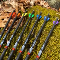 Flèches darbalète en carbone | SPHERE 3K Xtreme - 15 pouces - fait main