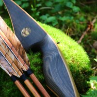 JACKALOPE Moonstick Carbon - 50 Pouces - 20-50 lbs - One Piece Arc Recurve