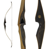 JACKALOPE Moonstick Carbon - 50 Pouces - 20-50 lbs - One Piece Arc Recurve