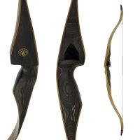 JACKALOPE Moonstick Carbon - 50 Pouces - 20-50 lbs - One Piece Arc Recurve