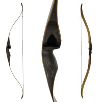 JACKALOPE Moonstick Carbon - 50 Pouces - 20-50 lbs - One Piece Arc Recurve