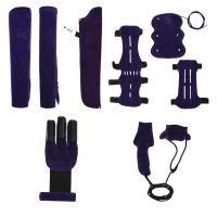 [SPECIAL] elTORO Wild Colorz - Set - Schiesshandschuh, Armschutz, Köcher & Spannschnur
