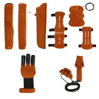 [SPECIAL] elTORO Wild Colorz - Set - Schiesshandschuh, Armschutz, Köcher & Spannschnur