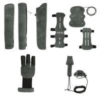 [SPECIAL] elTORO Wild Colorz - Set - Schiesshandschuh, Armschutz, Köcher & Spannschnur