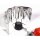 BASICNATURE Pare-vent en alu - sur roulettes - divers. hauteurs
