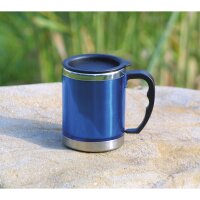 BASICNATURE Mug - Gobelet thermique en acier inoxydable - diff. couleurs