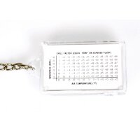 BASICNATURE Porte-clés Thermo/Boussole