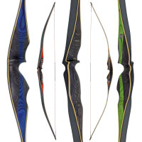 SPIDERBOWS Volcano - 66-68 pouces - 20-50 lbs - Arc Longbow