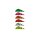 BOHNING Tiger Stripe Blazer Vane - 2 pouces