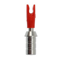 Cloche : rouge | Pinbushing : argent
