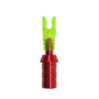 Cône de pin : vert | Pinbushing : rouge
