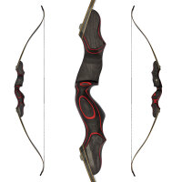 SPIDERBOWS Raven - 62-68 pouces - 20-50lbs - Arcs recurves T/D