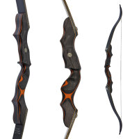 SPIDERBOWS Raven - 62-68 pouces - 20-50lbs - Arcs recurves T/D