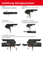 X-BOW FMA Supersonic Upgrade Kit - L-Schaft & Abzug