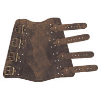 elTORO Armschutz Leder mit Schnallen