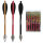 Flèches darbalète en aluminium | X-BOW FMA - 6,3 pouces - Pointe de chasse - pack de 6