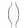 BUCK TRAIL Black Flint - 48 pouces - 25-55 lbs - Arc de cavalier
