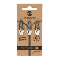 Pack de trois L - argent