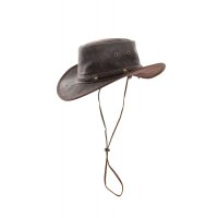 ORIGIN OUTDOORS Chapeau en cuir Crushable