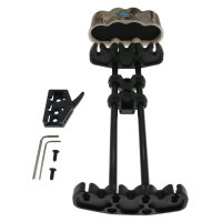 NOUVEAU | Carquois à monter X-BOW pour 4 Fl%E8ches darbal%E8te | Couleur : Green Camo